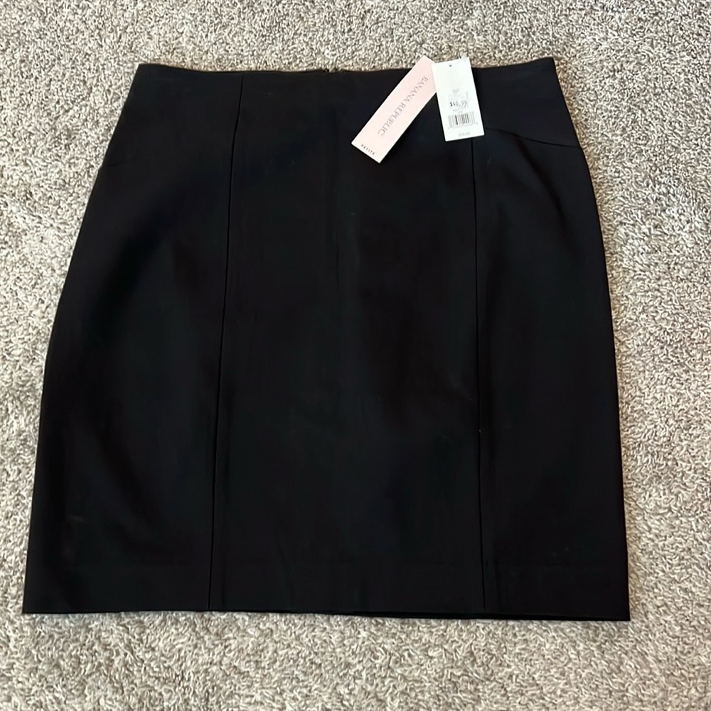 Banana Republic Black Mini Skirt